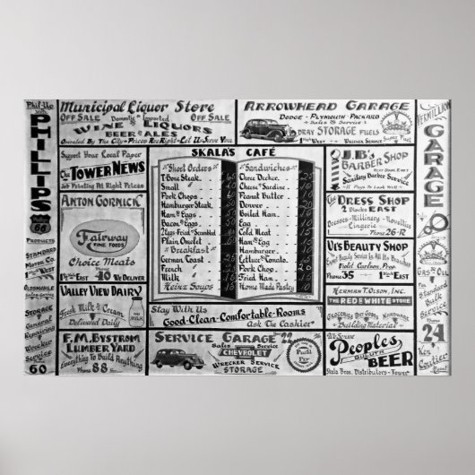 POSTER BILLBOARD 1939 (Devant)