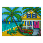 Poster Billet au Paradis Imprimer par Lisa Lorenz (Devant)