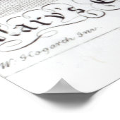 Poster Billet concert pour la chapelle Marie (Coin)