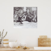 Poster Billet concert pour la chapelle Marie (Cuisine)