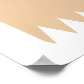 Poster billet d'avion Paris-France (Coin)