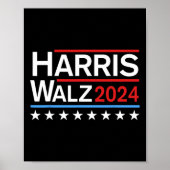 Poster Billet démocrate Harris Tim Walz 2024 (Devant)