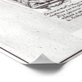 Poster Billet d'entrée pour le bal de Versailles (Coin)