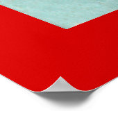 Poster Billet passager Aeroflot (Coin)