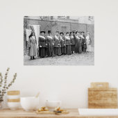 Poster Billets Suffragette : 1917 (Cuisine)