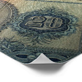 Poster Billets vintages (Coin)
