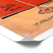 Poster Billiard Academy Barcelona, Espagne (Coin)