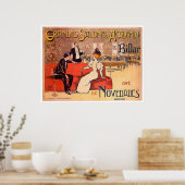 Poster Billiard Academy Barcelona, Espagne (Cuisine)