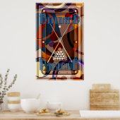 Poster Billiard Parlor Panique (Cuisine)