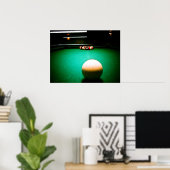 Poster Billiards 02 (Bureau à domicile)
