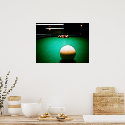 Poster Billiards 02 (Cuisine)