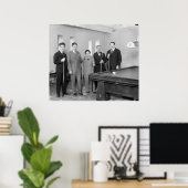 Poster Billiards : 1927 (Bureau à domicile)