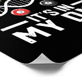 Poster Billiards C'est dans mon ADN Funny Pool (Coin)