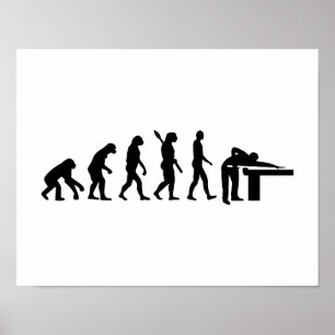 Poster Billiards d'évolution