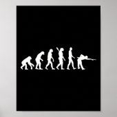 Poster Billiards d'évolution (Devant)
