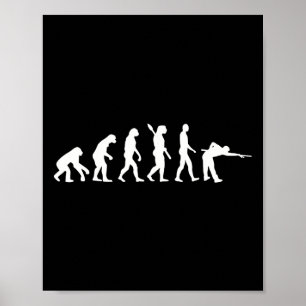 Poster Billiards d'évolution