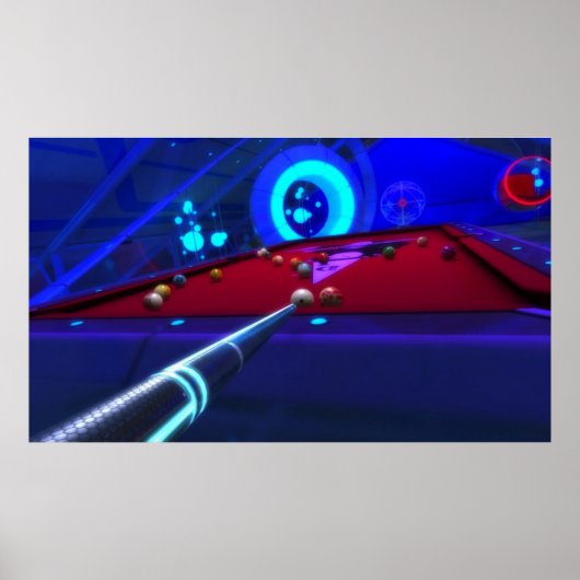 Poster Billiards d'Imaginaires (Devant)