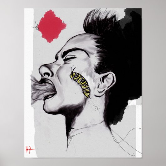 Poster "Billie Holiday" (Devant)