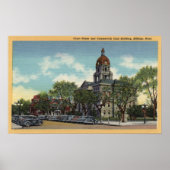 Poster Billings, Montana (Devant)