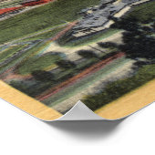 Poster Billings, Montana - Chemin de la Otter noire (Coin)