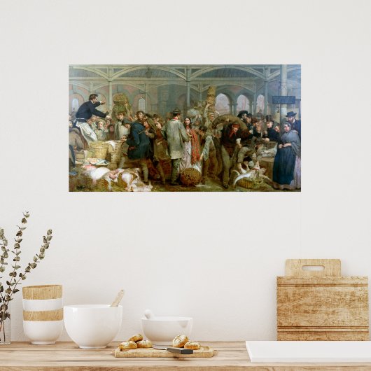 Poster Billingsgate Fish Market (Cuisine)