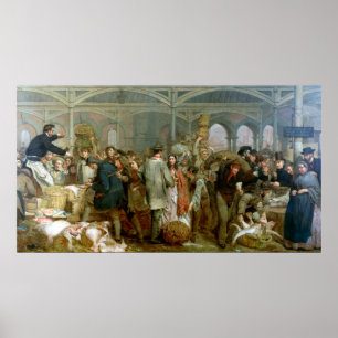 Poster Billingsgate Fish Market