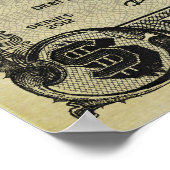 Poster Billion de billets de banque Ben Bernanke (Coin)