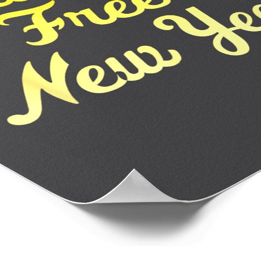 Poster Billionaire , New Year, Hapness, Simple Joys  (Coin)