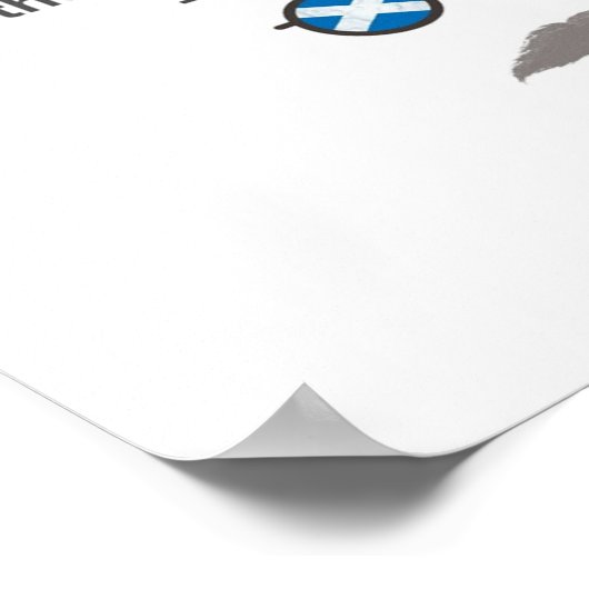 Poster Billy Connolly lunettes et devis (Coin)