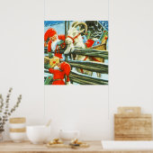 Poster "Billy Goat Helper" de Jenny Nystrom (Cuisine)