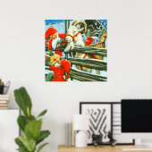 Poster « Billy Goat Helper » par Jenny Nystrom (Bureau à domicile)
