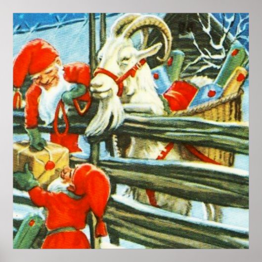 Poster « Billy Goat Helper » par Jenny Nystrom (Devant)