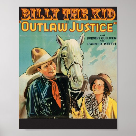 Poster Billy, l'avocat 🌟 Justice Western Movie (Devant)
