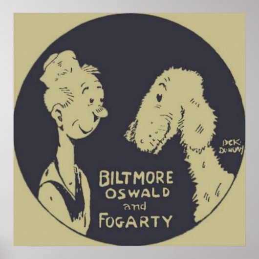 Poster Biltmore Oswald et Fogarty (Devant)