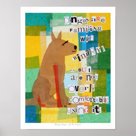 Poster Binary Dingo (Devant)