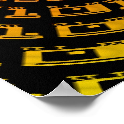 Poster Binary Vortex (Coin)