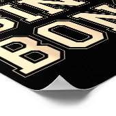 Poster Bing Bing Bong Funny Retro Distressed Quote (Coin)