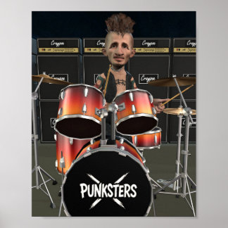 Poster Bing des Punksters