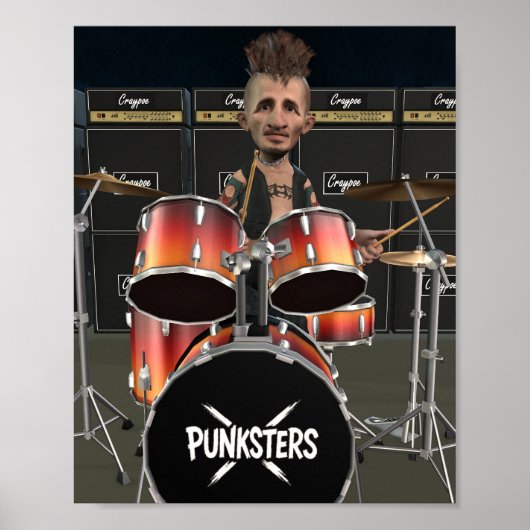 Poster Bing des Punksters (Devant)
