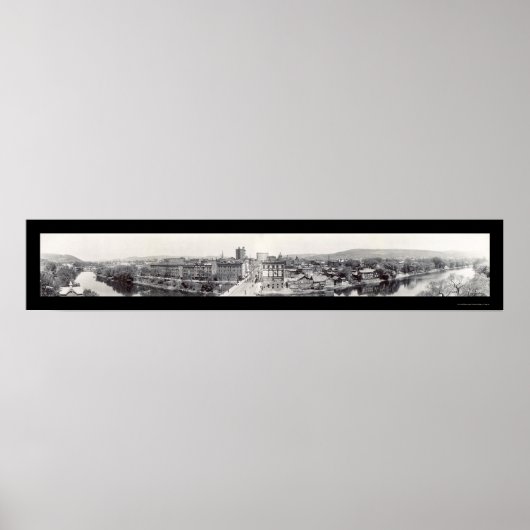 Poster Binghamton, New York Photo 1909 (Devant)