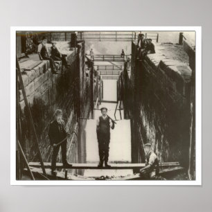 Poster Bingley cinq serrures d'escalier de hausse