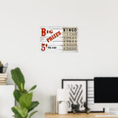 Poster Bingo (Bureau à domicile)
