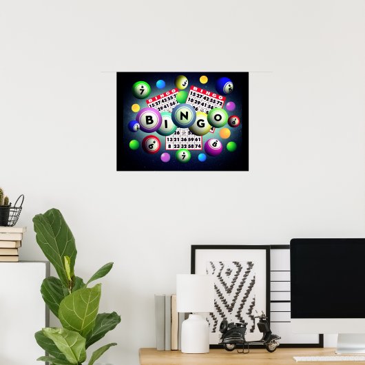 Poster Bingo (Bureau à domicile)