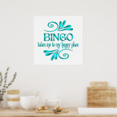 Poster Bingo Happy (Cuisine)