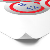 Poster Bingo "Name" over Bingo Balls (Coin)