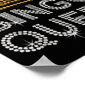 Poster Bingo Queen Bingo Player Game Party Funny Women Gi (Coin)