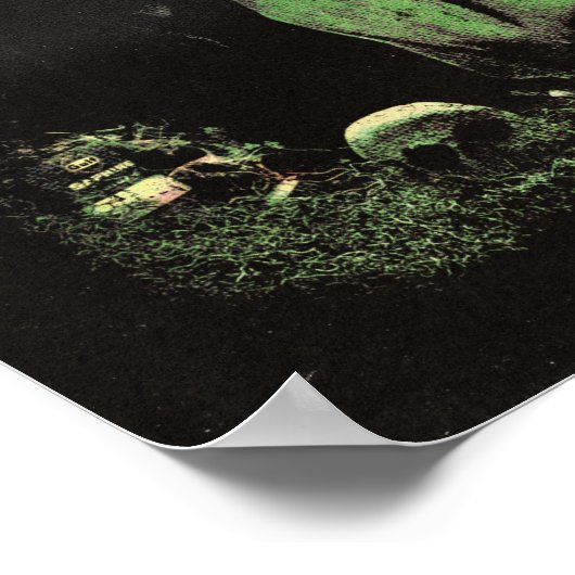 Poster Bio-Déchets - Technique-Dystopique (Coin)