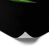 Poster Bioaléa vert acide 08 (Coin)