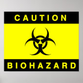 Poster Biodanger (Devant)