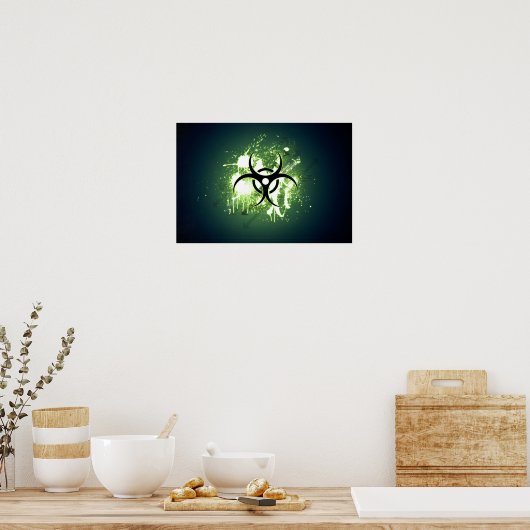 Poster Biodanger (Cuisine)